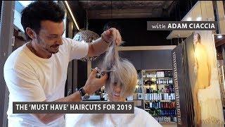 How to Cut a Short Textured Bob Haircut on Episode #55 of HairTube© with Adam Ciaccia