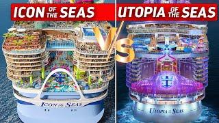 Icon of the Seas vs Utopia of the Seas: Which Cruise Ship is Right for You?