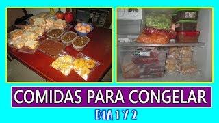 FREEZER MEALS DAY 1/BREAKFAST FREEZER MEALS/LOS ROLES DE EDY