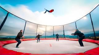 This is The World's Biggest Trampoline