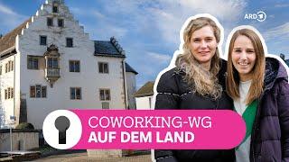 Coworking auf Schloss Blumenfeld – Zusammen leben und arbeiten | ARD Room Tour