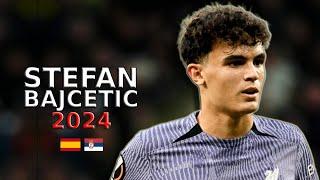 Stefan Bajcetic - Defensive Skills - Goals - Assists - Tackles 2024 || 18 Years Old - Liverpool 