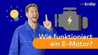 Wie funktionieren Elektromotoren in E-Autos? | EnBW E-Wissen