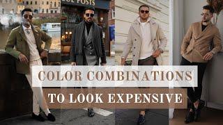 6 PERFECT Color Combinations For Men | OLD MONEY STYLE