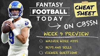 Week 9 Top Waiver Wire Targets, Buy/Sell Tips & More! | 2024 Fantasy Football Advice