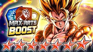 (Dragon Ball Legends) MAX ARTS BOOSTED ULTRA SUPER GOGETA! PLATINUM EQUIPMENT SOON?