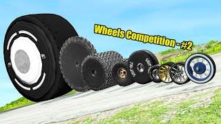 Wheels Competition #2 - Who is better? - Beamng drive