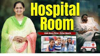 Hospital Room | sunday school stories in telugu l Kids Story Time | Priya Haaris |