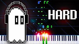 Ghost Fight (from Undertale) - Piano Tutorial