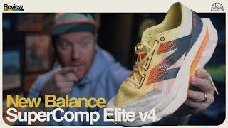 YOUR NEXT MARATHON SHOE? // New Balance SuperComp Elite v4 // Ginger Runner Review