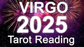 VIRGO 2025 YEARLY TAROT READING "CREATING GREATER STABILITY & SUCCESS!" #tarotreading #2025 #virgo