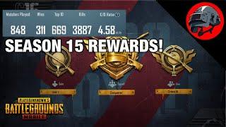 Season 15 Recap/Stats - PUBGM