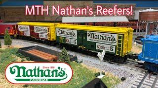 MTH Premier Nathan’s 36’ Woodside Reefer Cars!