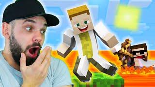 Minecraft, ale LÁVA STOUPÁ!  w/GEJMR