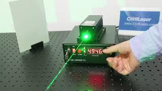 532nm Diode Pumped Solid State Laser