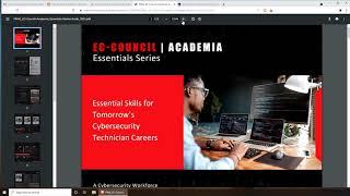 New Free Cybersecurity "Essentials" Training series by EC Councile