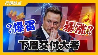 下周交付大考 特斯拉爆雷or暴涨？ ｜特斯拉｜美股｜夺宝奇兵｜特斯拉｜JohnLu谈股 @johnlutalkstock