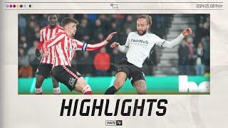 HIGHLIGHTS | Derby County Vs Sunderland