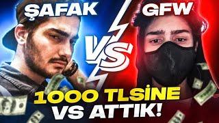 GAREN FOR WİN VS ŞAFAK | 1000 TLSİNE 1V1 ATTIK OYNAT BAKALIM!!