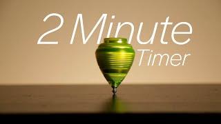 2 Minute ASMR Timer (Yellow Jumbo Cobra Spintop)