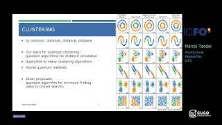 CUCO Workshop: Algoritmos cuánticos para clustering (ICFO)