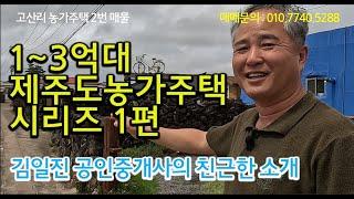 제주시 한경면 고산리 1~3억원대 농가주택 시리즈 1편