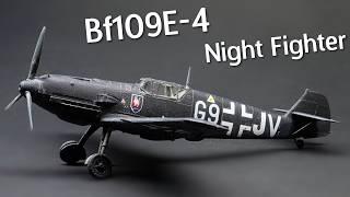 I Really Messed Up! Building The ICM Bf109E-4 Night Fighter in 1/72 Scale - Build & Review