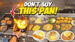 Stainless Steel Pan Testing FAIL   | POV Cooking Breakfast