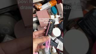 A Drawer FULL of MINIS?!  #minimakeup #viral #makeup #skincare #didelina #ytshorts