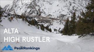 Alta's Most Notorious Expert Run: Alf's High Rustler