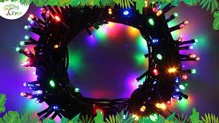 solar string bulb light Multicolour | Epyz Solar String Light | Christmas Lights Waterproof Gardens