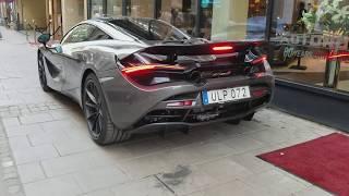 McLaren 720S startup and exhaust sound