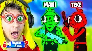 Juego de **COLORES** en la MANSIÓN de Fortnite!! (Competición vs Hermano Pequeño)