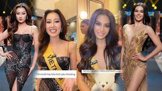 VIETSUB - Quế Anh đọ trình Interview cùng Miss Philippines, trả lời ngắn gọn - Miss Grand Inter 2024