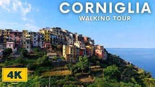 ITALY - CINQUE TERRE, CORNIGLIA WALKING TOUR 2022 [4K]