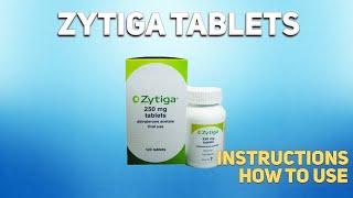 Tabletas de Zytiga (abiraterona) cómo usar: cómo y cuándo tomarlo, quién no puede tomar abirater