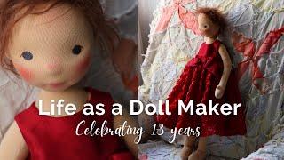 13 Years as a Doll Maker | My Journey From Waldorf Dolls to Natural Fiber Art Dolls | A Big Sale