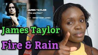 African Girl Reacts To James Taylor - Fire and Rain