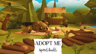 Cute Picnic Forest Speed Build  Roblox Adopt Me!