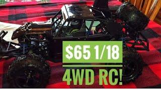 1/18 PXToys $65 budget 4WD rc!