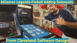 AtGames Legends Pinball Solenoids Upgrade From Cleveland Sofware Design - Literally Plug and Play!