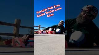 Frontside Tuck Knee Double Trucker Carve Grind Regular & Slow Motion