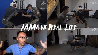 MMA is NOT Real Life ft. Pro MMA Fighter