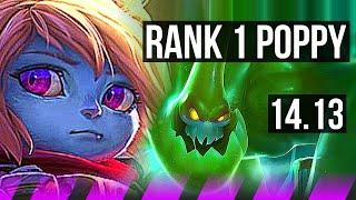 POPPY & Lucian vs ZAC & Kai'Sa (SUP) | Rank 1 Poppy, 1/1/13, Rank 20 | VN Challenger | 14.13