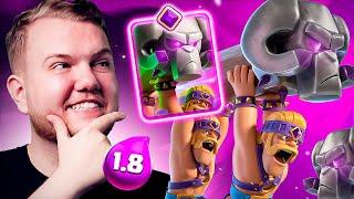 1.8 BATTLE RAM CYCLE FASTEST DECK IN CLASH ROYALE!