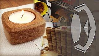 Handmade Wooden Tea Light Holders From Start To Finish