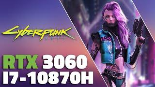 MSI GP76 Leopard // RTX 3060 + i7 10870H // Cyberpunk 2077 Benchmark