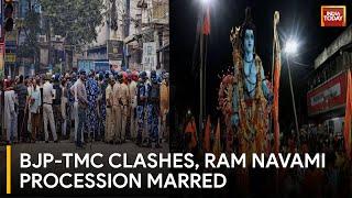 India Today: BJP-TMC Clashes in Bengal, Ram Navami Procession Disrupted