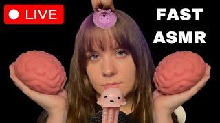 LIVE - Wanna Chill?  Fast ASMR Triggers 