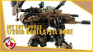 Joy Toy Source 1/25th Scale STEEL BONE Review #mecha #joytoy